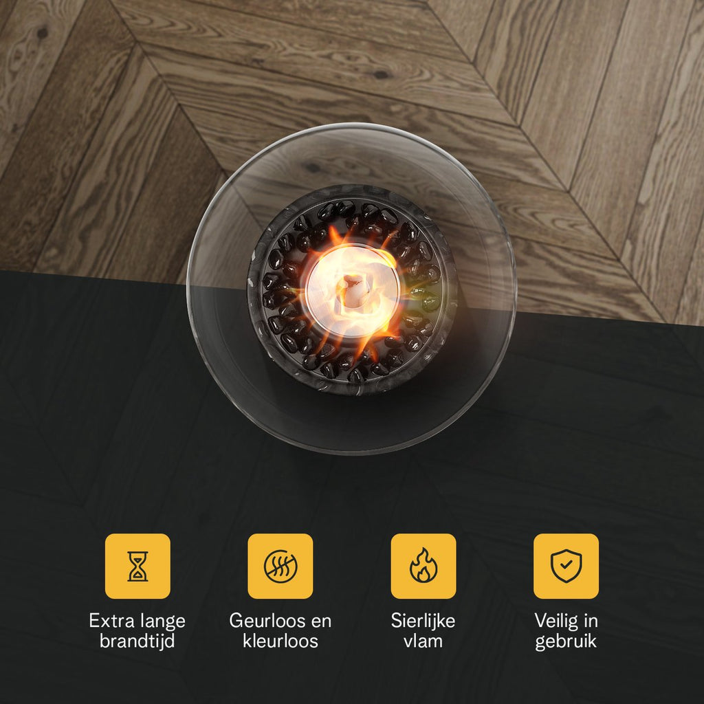 Saroda Tafelhaard - 80CM - Zwart - XXL - informatie