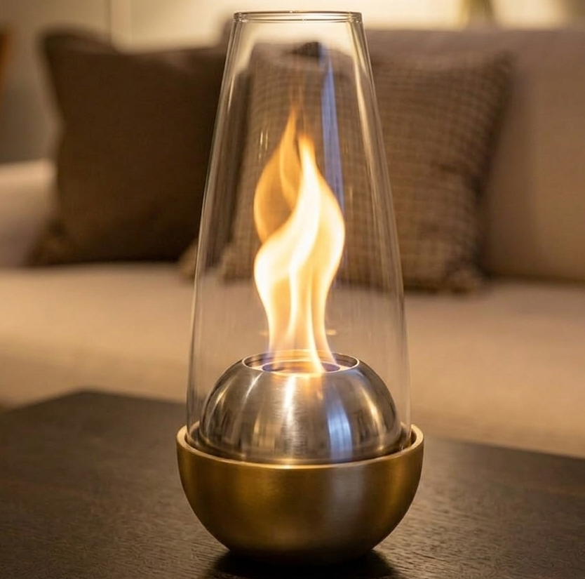 Tafelhaard-Lang-Goud - warme achtergrond - tafel - bank