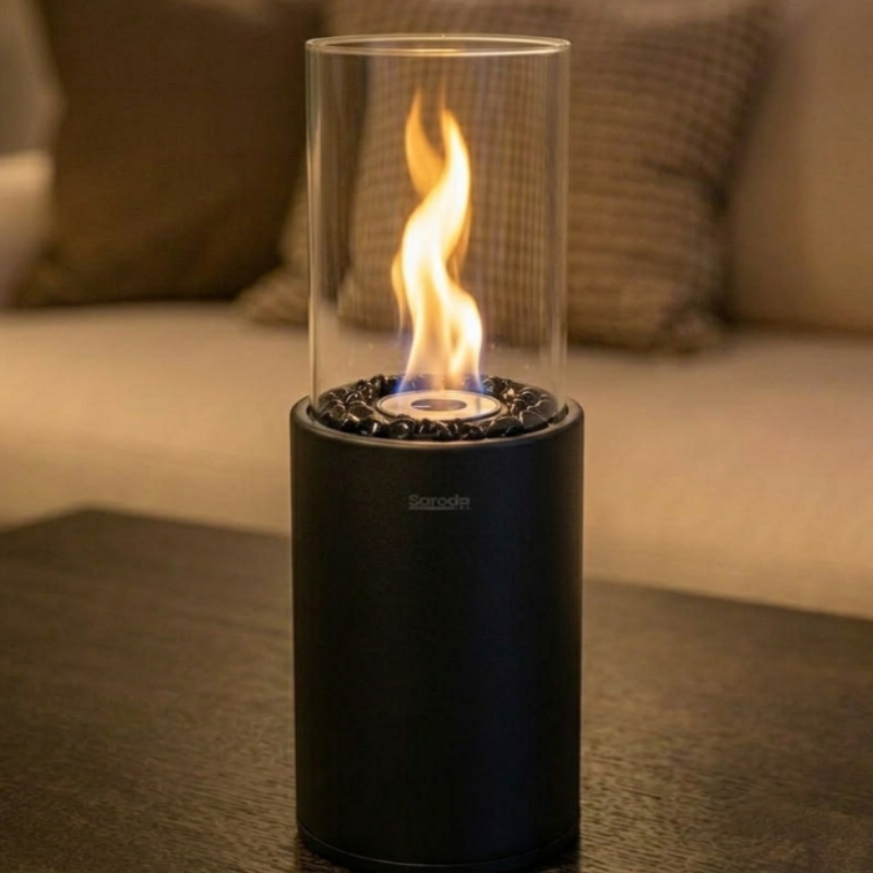 Saroda Tafelhaard - 80CM - Zwart - XXL - warme achtergrond