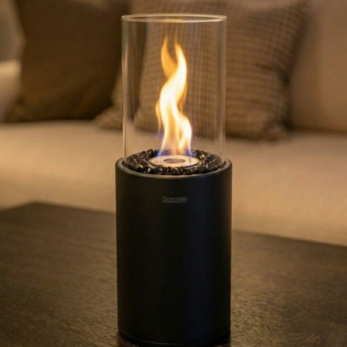 Saroda Tafelhaard - 80CM - Zwart - XXL - warme achtergrond