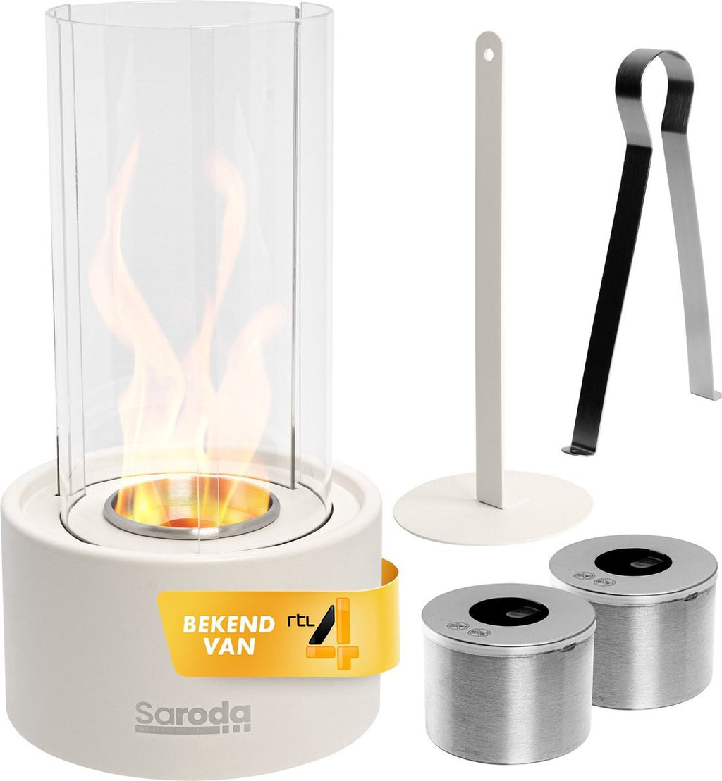 Saroda Tafelhaard - Tornadovlam - Wit - Witte achtergrond