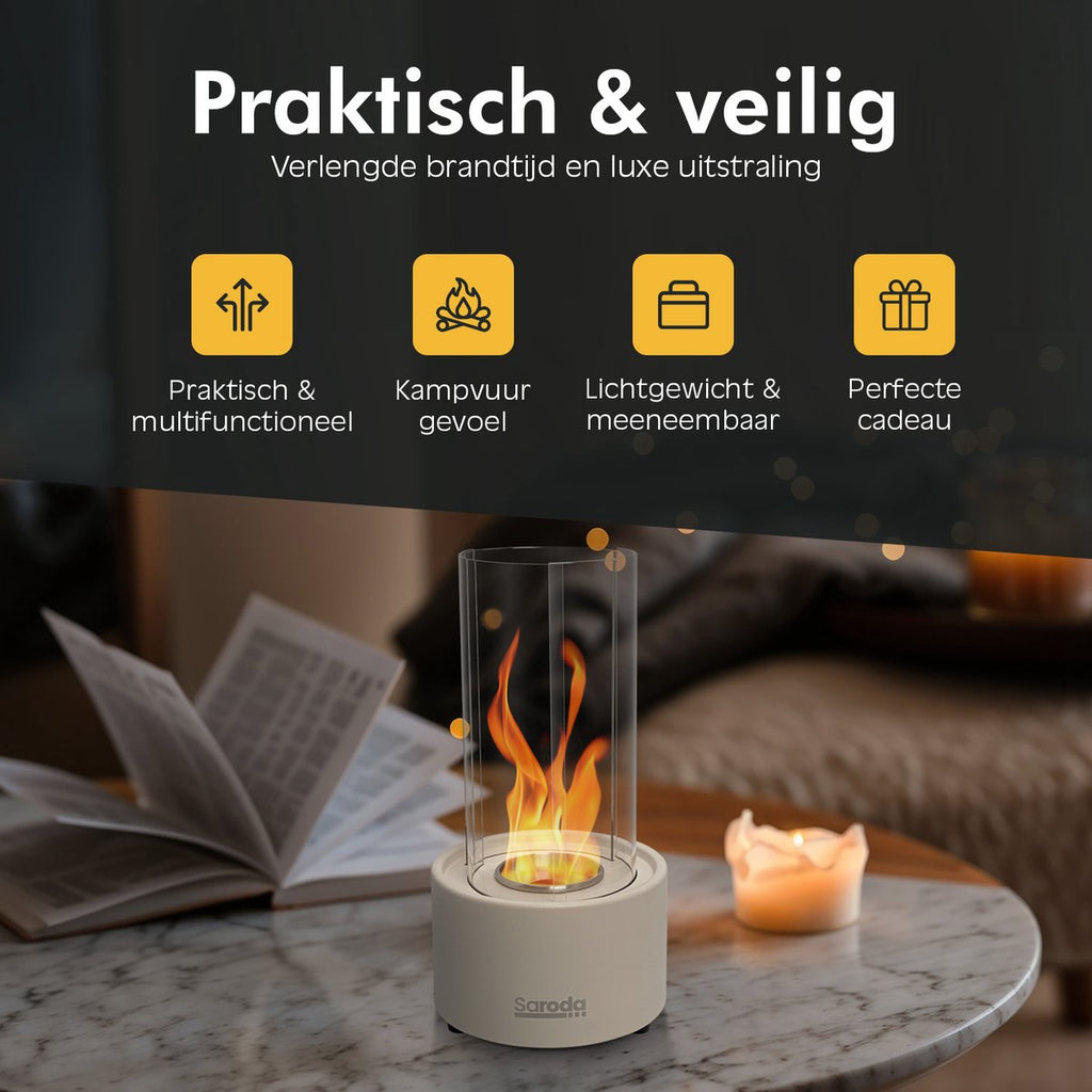 Saroda Tafelhaard - Tornadovlam - Wit - informatie