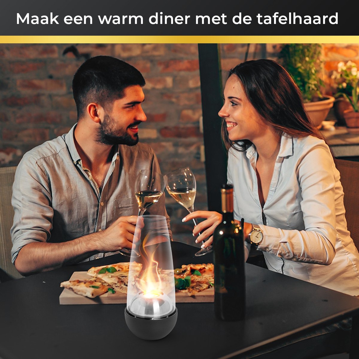 Saroda Tafelhaard Lang - Zwart- koppel  eten